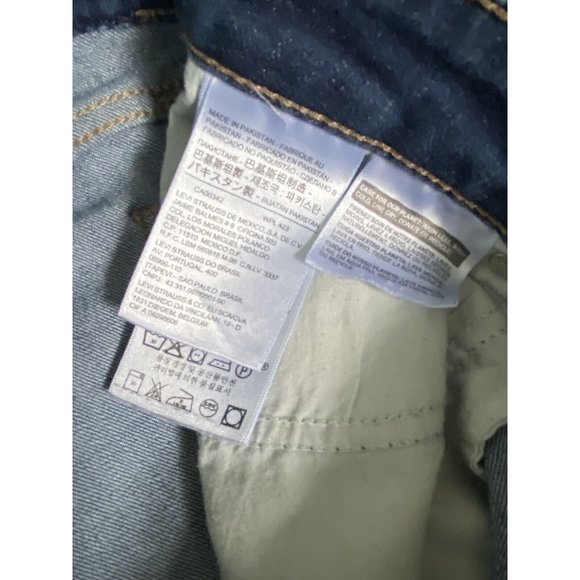 Levi Strauss & Co. Womens Size W 30 L 29 Low Rise Skinny Leg Jeans Stretch EUC - Picture 13 of 16